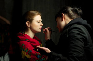 backstage - Laure Berthold make-up artist